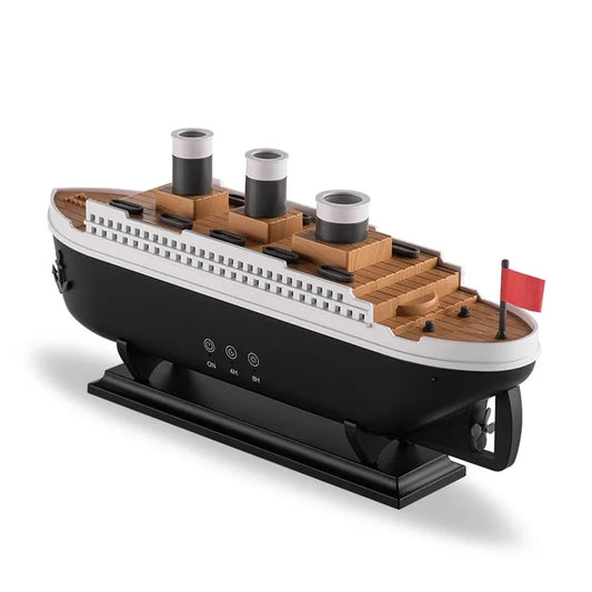 Titanic Mist Humidifier – Aromatherapy Diffuser & LED Smoke Ship